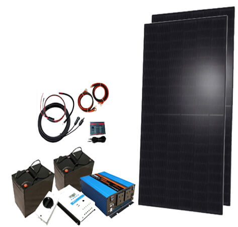 PV solar off-grid kits.